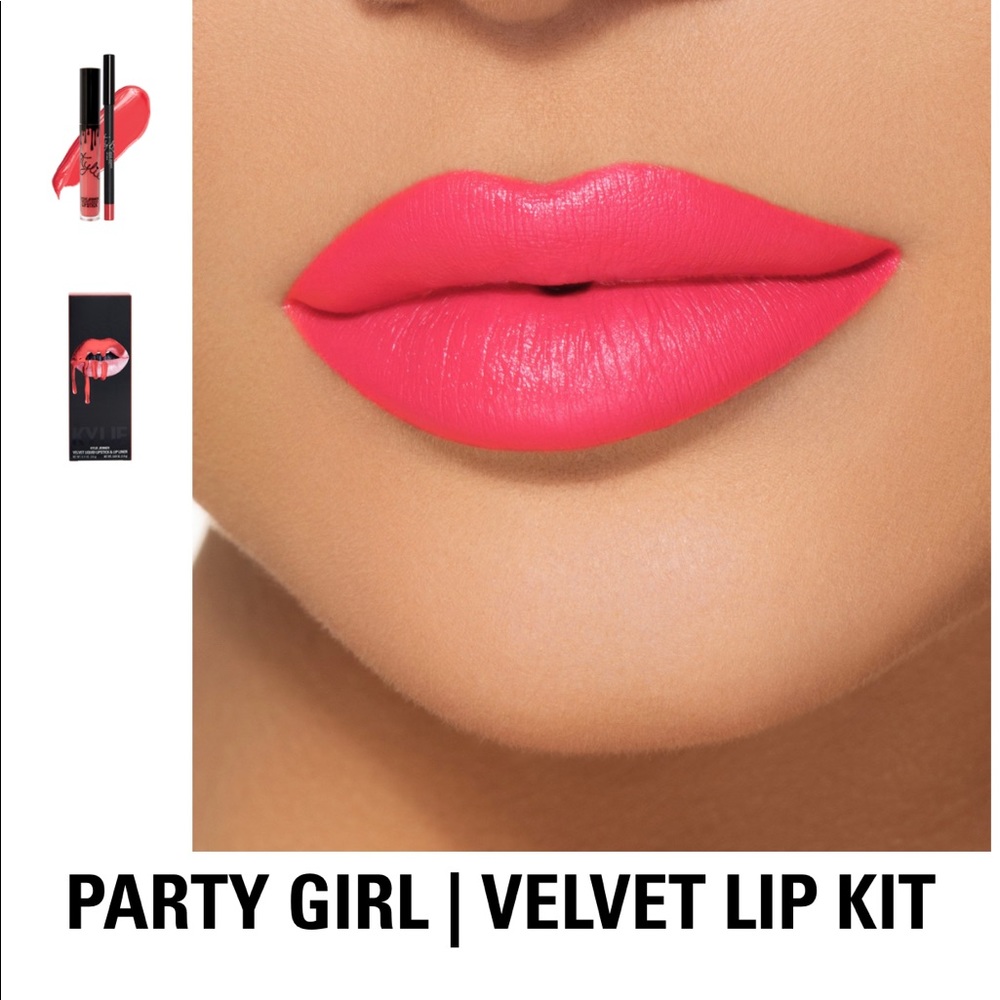 Kylie cosmetics Party Girl velvet lip kit
